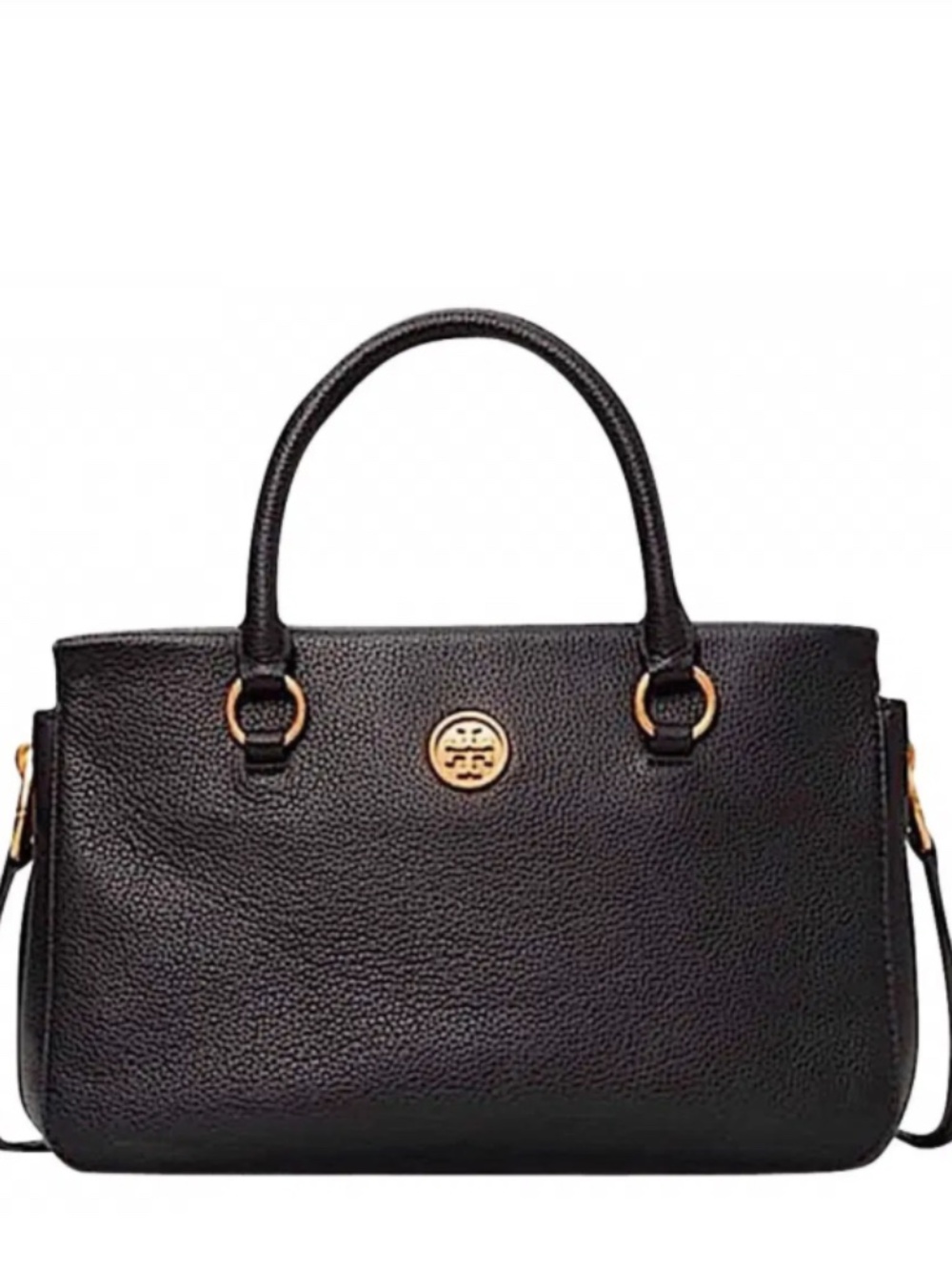 Tory Burch mason top zip satchel Leather bag